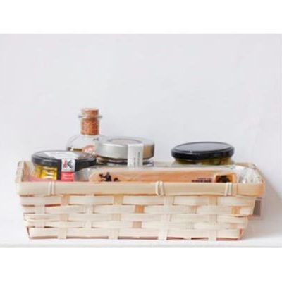 Cesta de Navidad rectangular