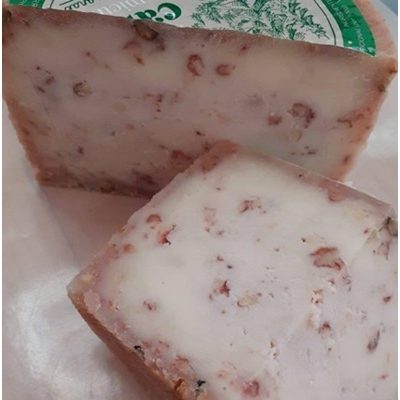 Queso de cabra semi curado nueces