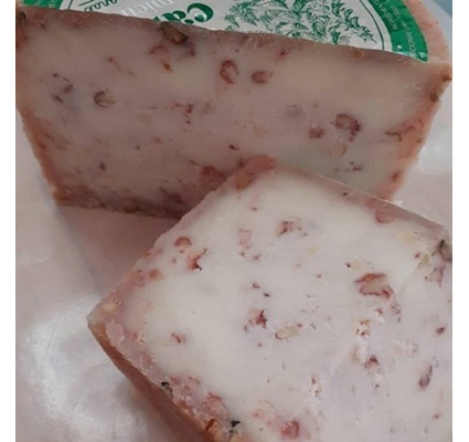 Queso de cabra semi curado nueces