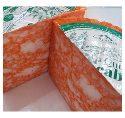 Queso de cabra semi curado pimentón - Imagen 2