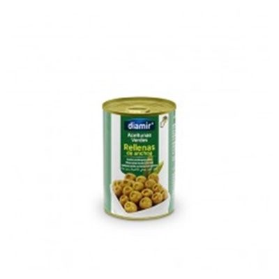 Aceitunas verdes rellenas de anchoa