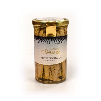 Filetes de caballa en aceite de oliva