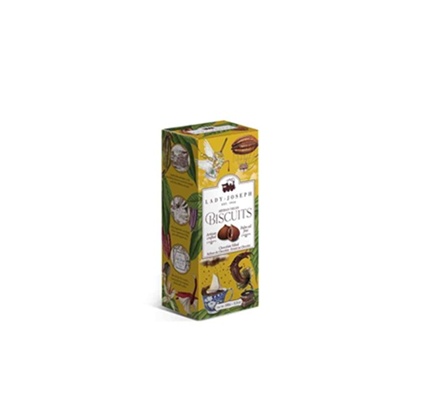 Galleta rellena de chocolate