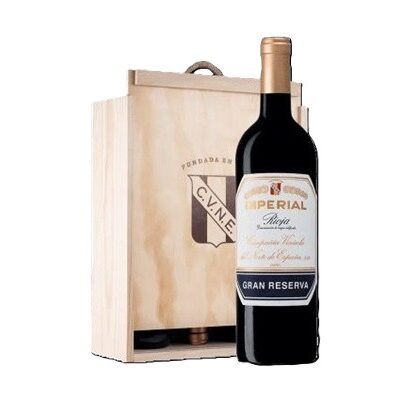 Imperial Gran Reserva Caja madera con 3 botellas