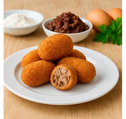 Croquetas de rabo estofado - Imagen 2
